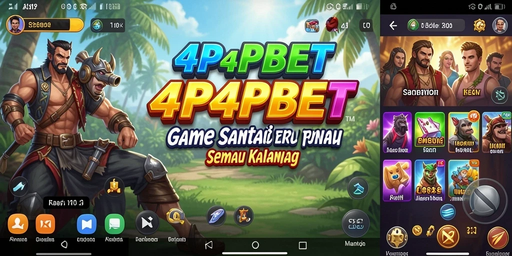Gameplay seru dan menantang dari 4P4PBET yang menghibur.