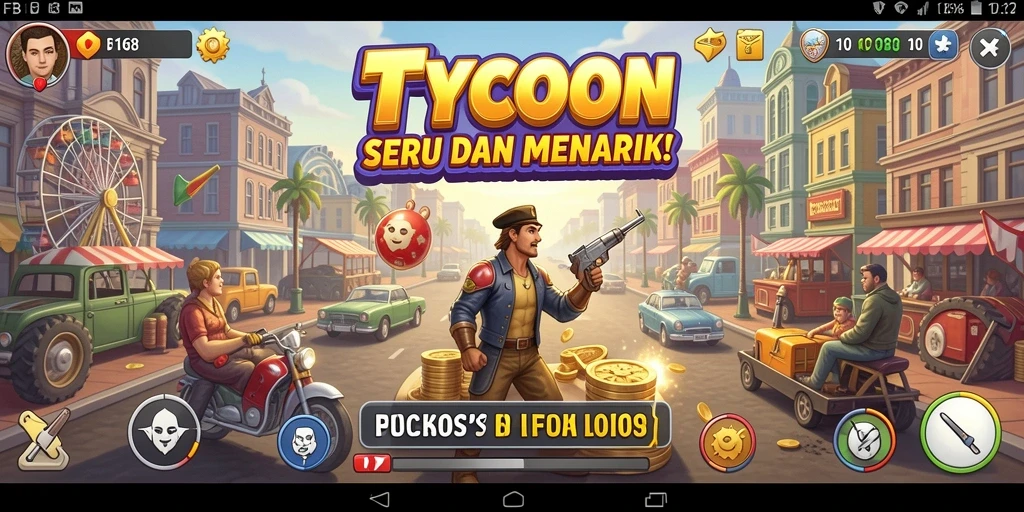 Tangkapan layar FB168 menampilkan gameplay mendebarkan dalam dunia Tycoon.