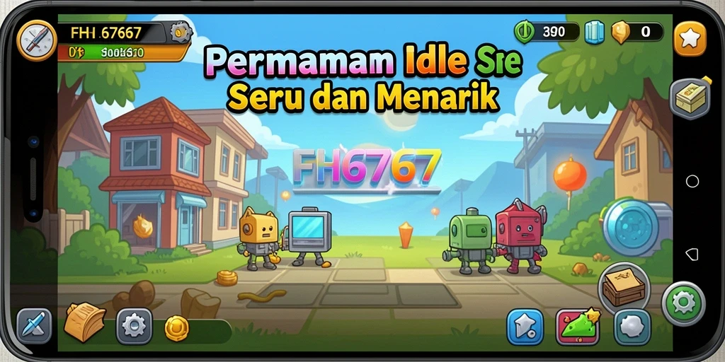 Tangkapan layar gameplay FH6767 yang menggambarkan aksi Idle yang menarik.