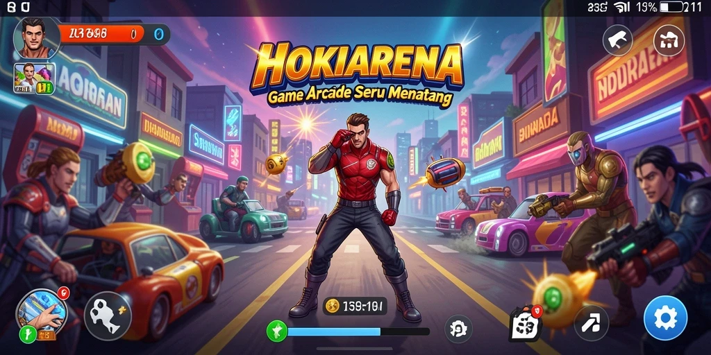 Screenshot tampilan gameplay HOKIARENA yang seru dan penuh tantangan.