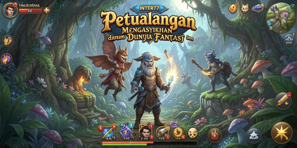 Tampilan gameplay INTER77 menampilkan petualangan seru dan grafik yang mengesankan.