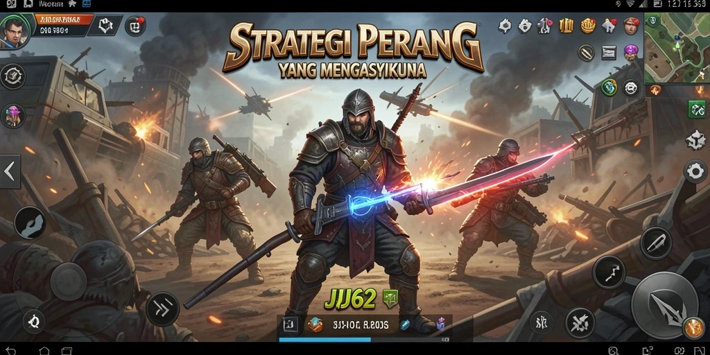 Tampilan gameplay <strong>JJ62</strong> yang menarik dengan aksi strategis yang mendebarkan.
