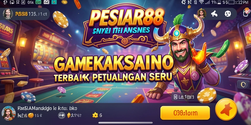 Screenshot PESIAR88 menunjukkan gameplay menegangkan dan menarik.